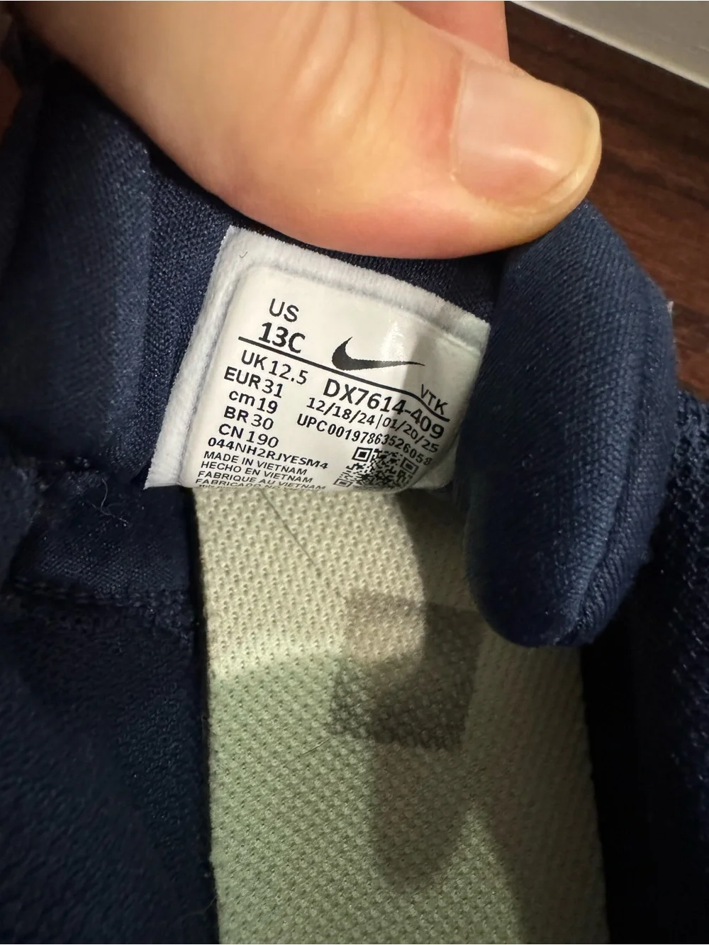 Nike Star Runner Navy Sneakers with Light Blue Accents